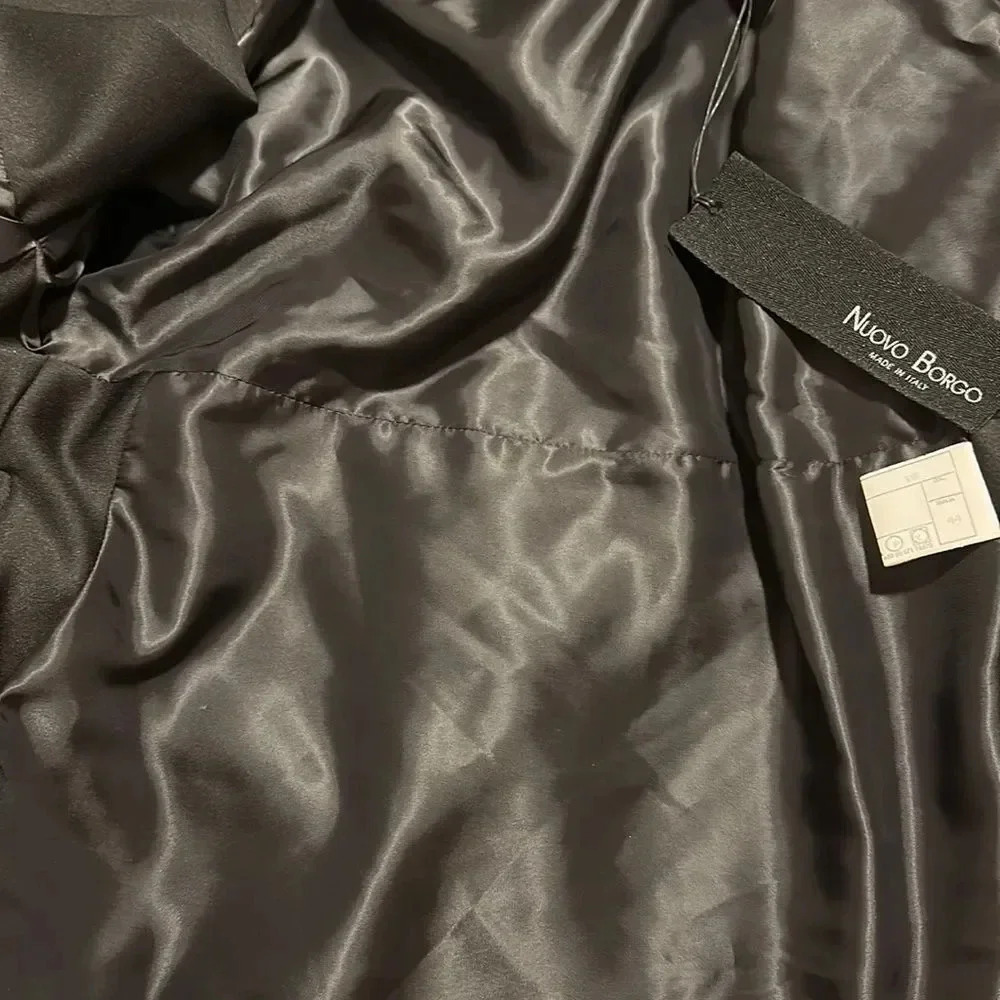 Nuovo Borgo Black Blazer Jacket 44/6 - Picture 11 of 14